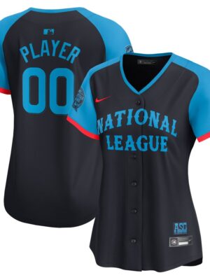 Women's National League Navy 2024 MLB All-Star Game Limited Pick-A-Player Jersey