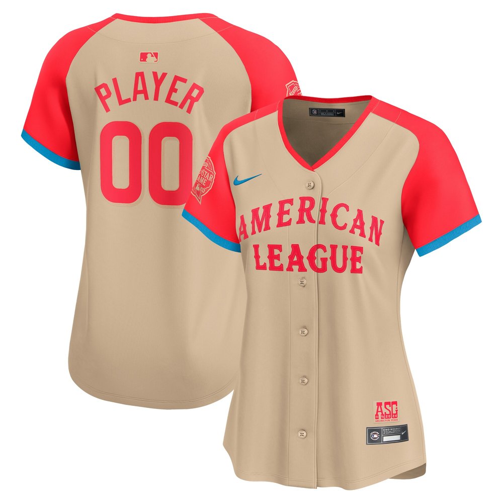 Women’s American League Cream 2024 MLB All-Star Game Limited Pick-A-Player Jersey