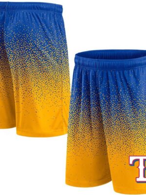 Texas Rangers Graduated Yellow Shorts
