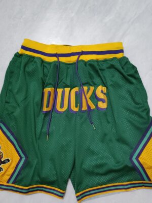Anaheim Ducks Green Shorts
