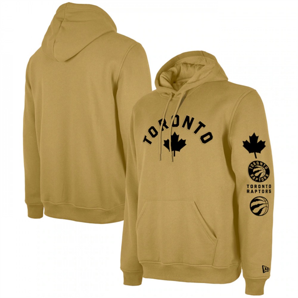Men’s Toronto Raptors Tan 2023/24 City Edition Pullover Hoodie