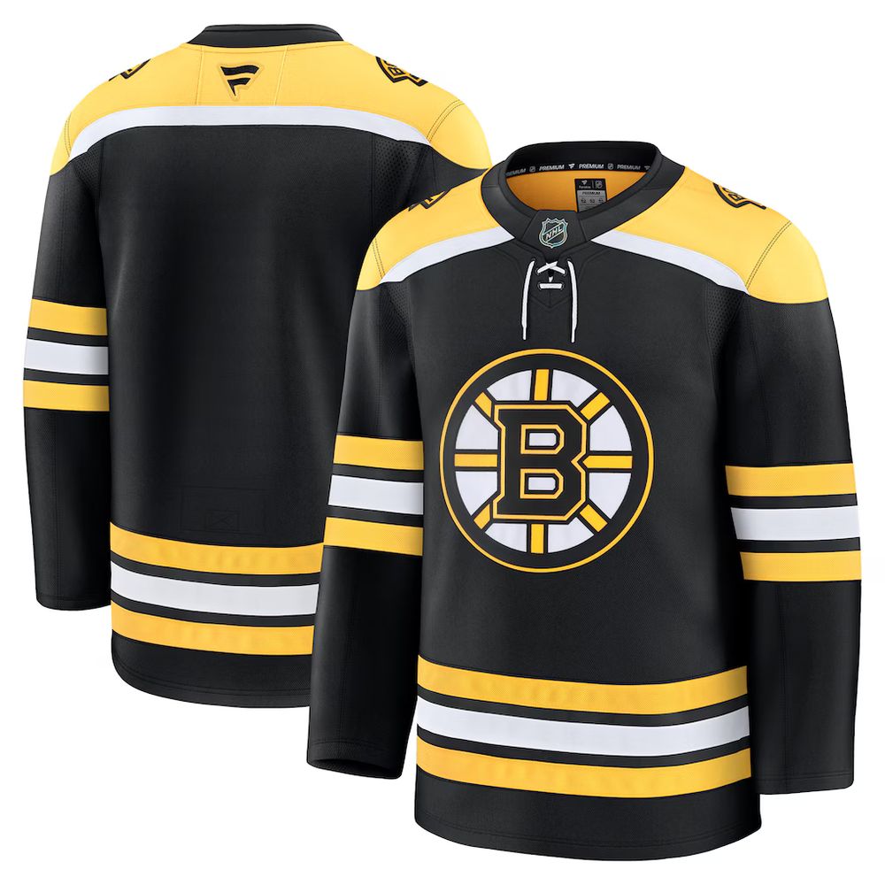 Men’s Boston Bruins Black Home Premium Jersey