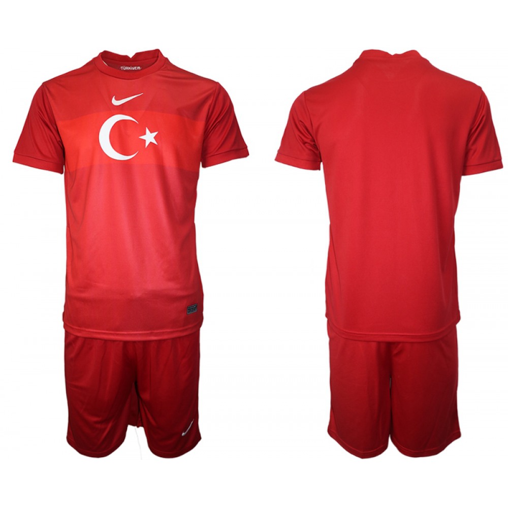 Men’s Turkey National Team Custom Red Home Jersey Suit