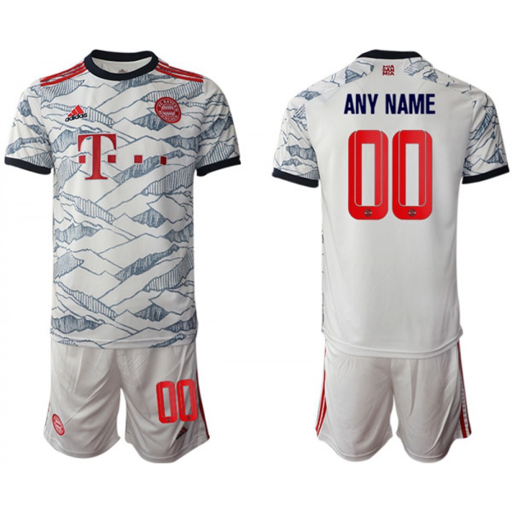Men’s FC Bayern Munchen Custom Away Soccer Jersey Suit