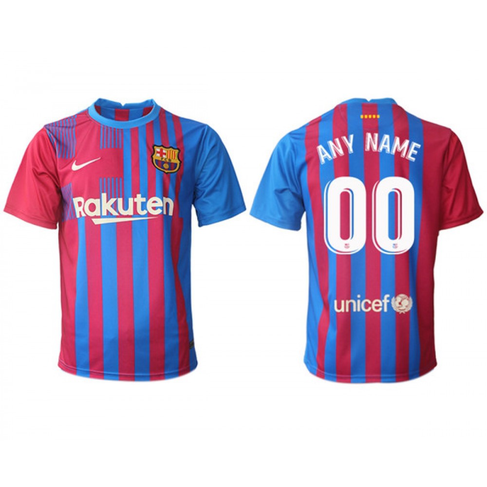 Men’s Barcelona Custom Home Soccer Jersey