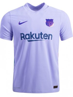 Men's Barcelona 2021/22 Purple Away Soccer Jersey