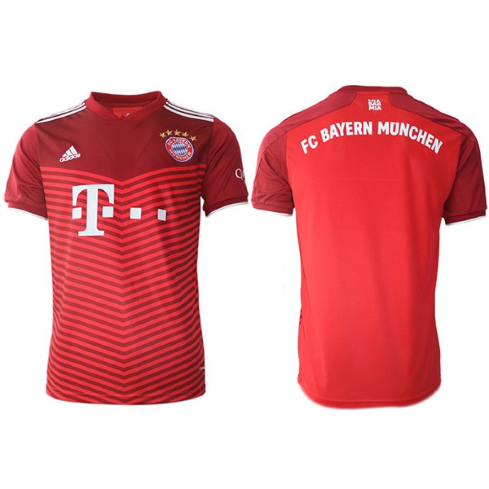 Men’s FC Bayern Munchen Red Home Soccer Jersey