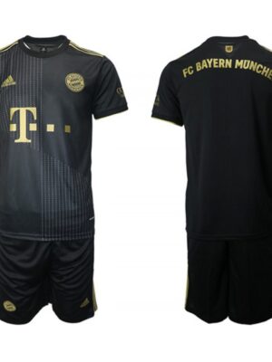 Men's Bayern Munich 2021/22 Black Away Jersey