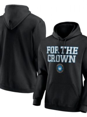 Men's Charlotte FC Black Pullover Hoodie