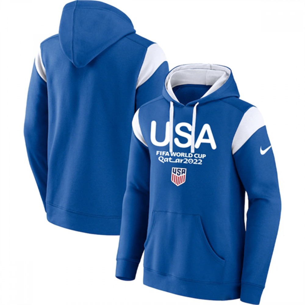 Men’s USA Blue 2022 FIFA World Cup Soccer Hoodie