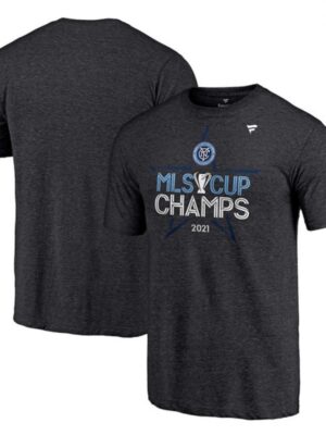 Men's New York City FC 2021 MLS Cup Champions Locker Room T-Shirt