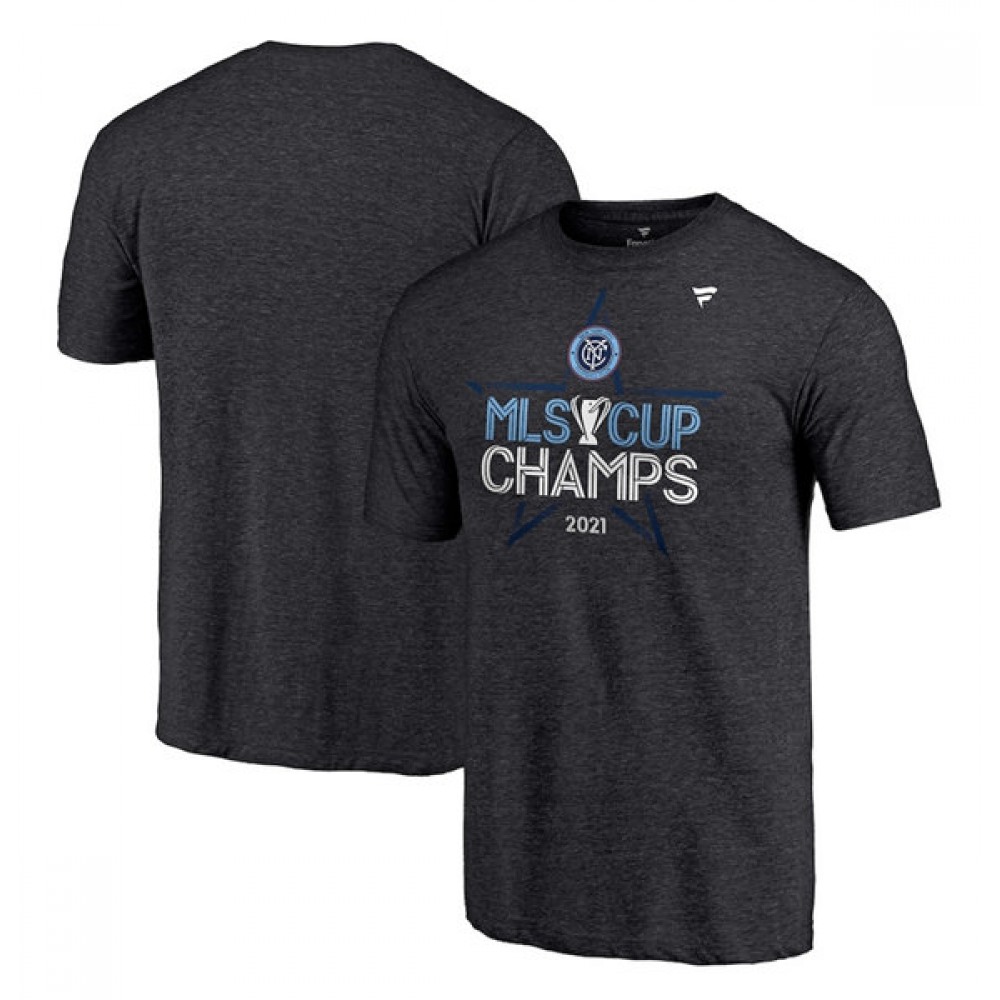 Men’s New York City FC 2021 MLS Cup Champions Locker Room T-Shirt