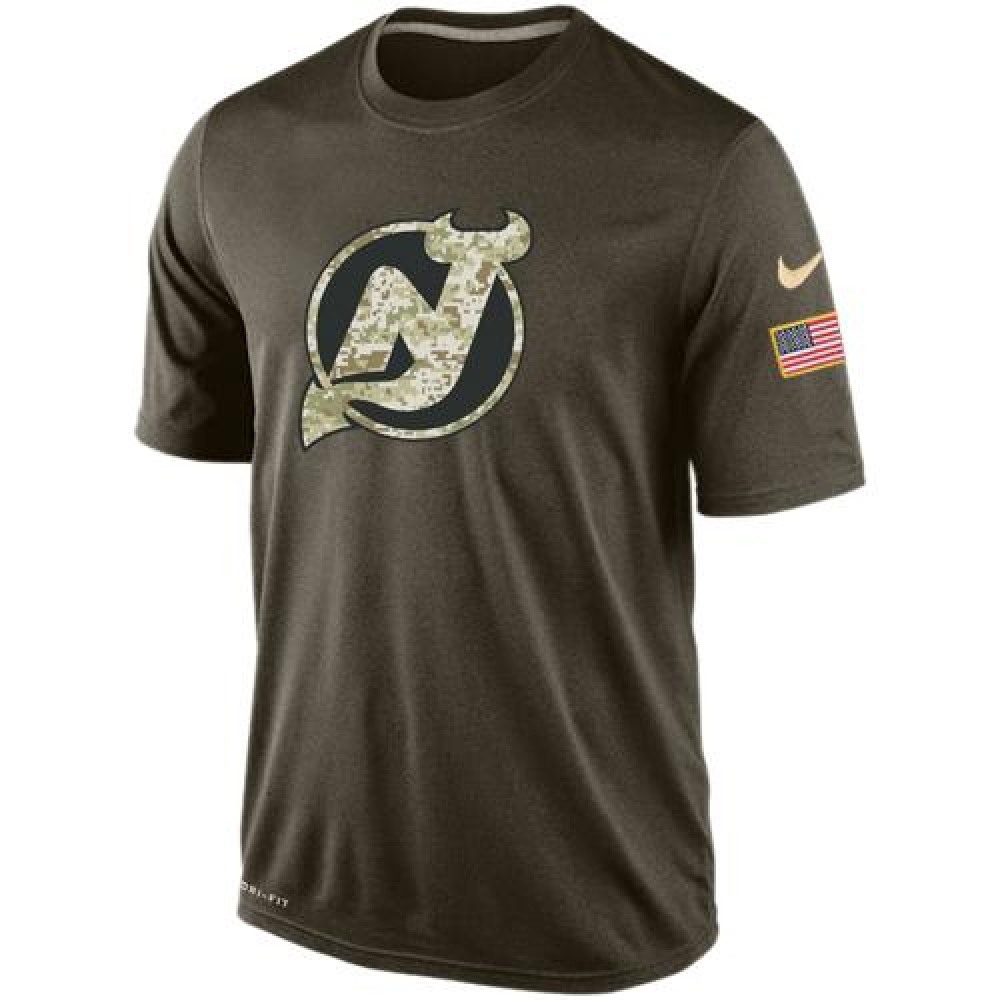 Men’s New Jersey Devils Salute To Service Dri-FIT T-Shirt