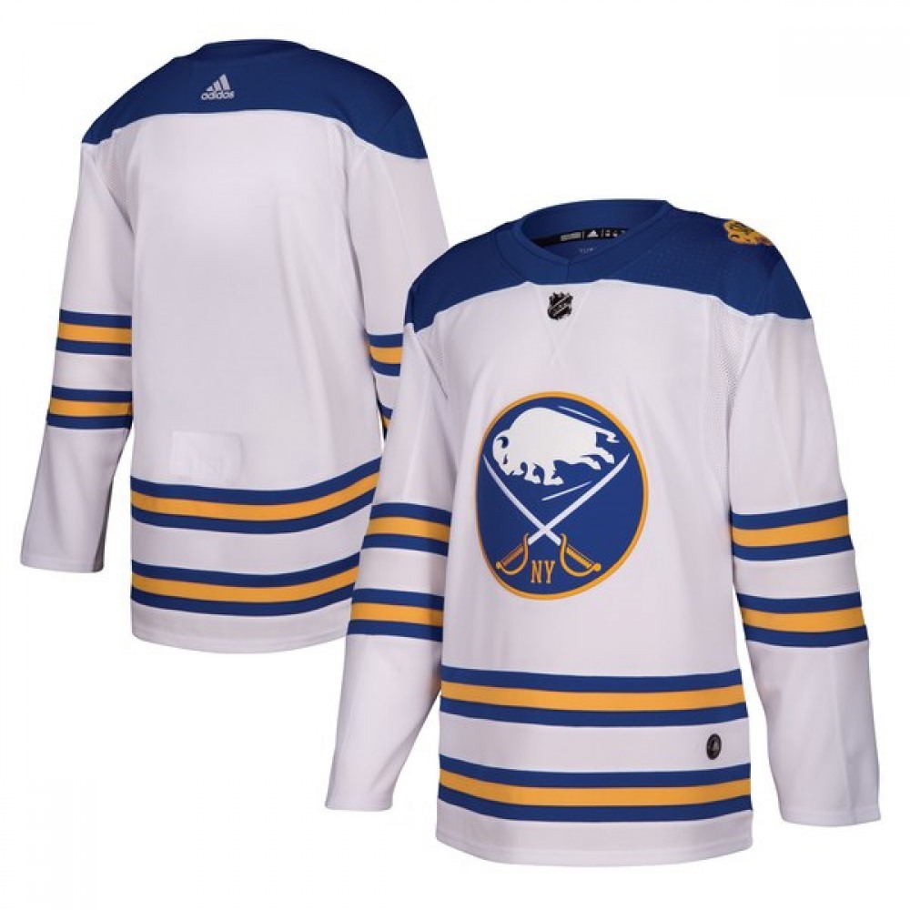 Men’s Buffalo Sabres White Stitched NHL Jersey