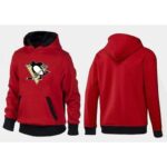 Pittsburgh Penguins Pullover Hoodie Red & Black