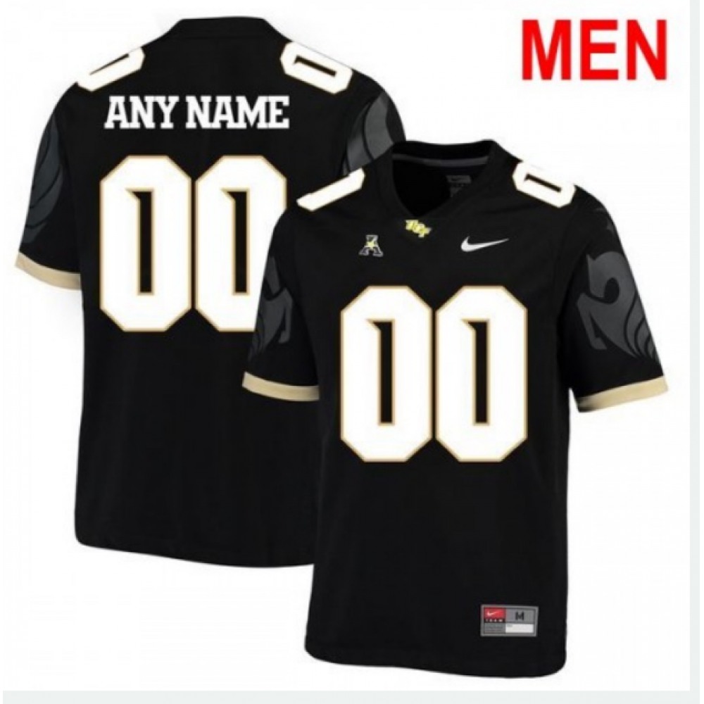 Men’s UCF Knights Black Custom College Football Stitched Jersey