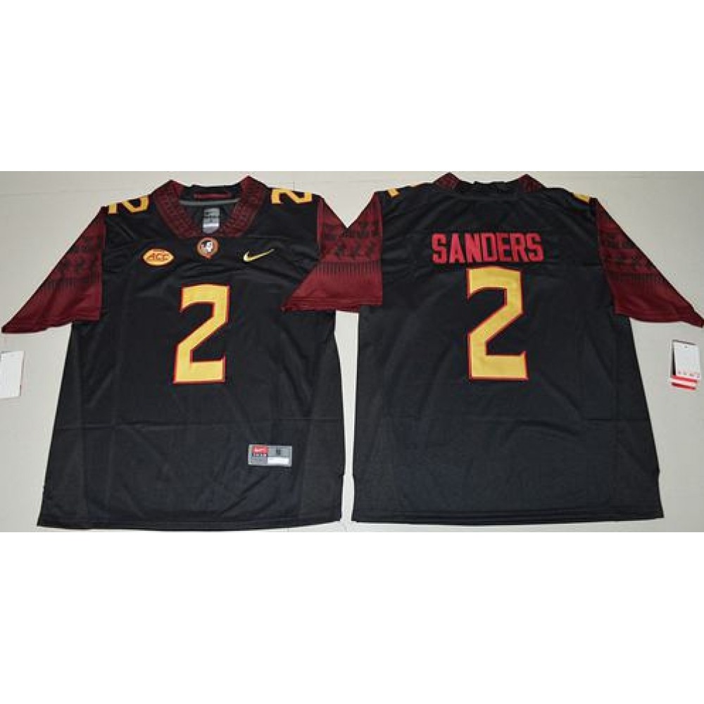 Men’s Florida State Seminoles ACTIVE PLAYER Custom Black Limited Stitched Jersey