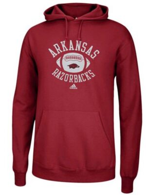 Arkansas Razorbacks Football Practice Hoodie Cardinal