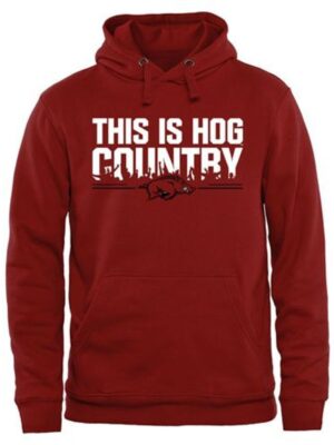 Arkansas Razorbacks Our House Pullover Hoodie Cardinal