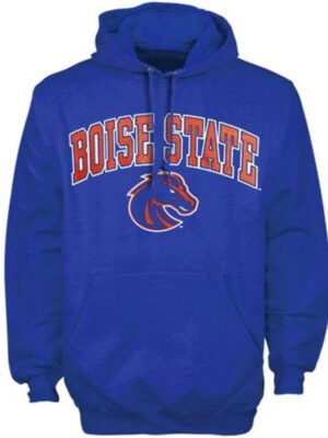 Boise State Broncos Arch Over Logo Hoodie Royal