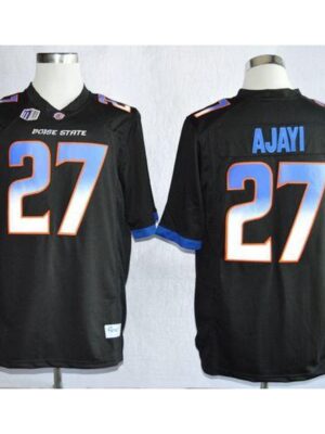 Broncos #27 Jay Ajayi Black Stitched NCAA Jersey