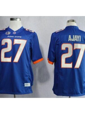 Broncos #27 Jay Ajayi Blue Stitched NCAA Jersey