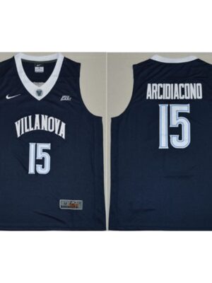 Villanova Wildcats #15 Ryan Arcidiacono Navy Blue Basketball Stitched NCAA Jersey