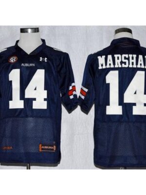 Tigers #14 Nick Marshall Blue Stitched NCAA Jersey