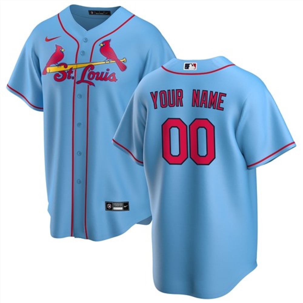 Men’s St.Louis Cardinals Customized Stitched MLB Jersey