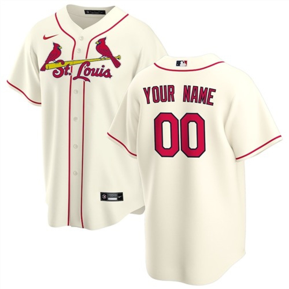 Men’s St.Louis Cardinals Customized Stitched MLB Jersey