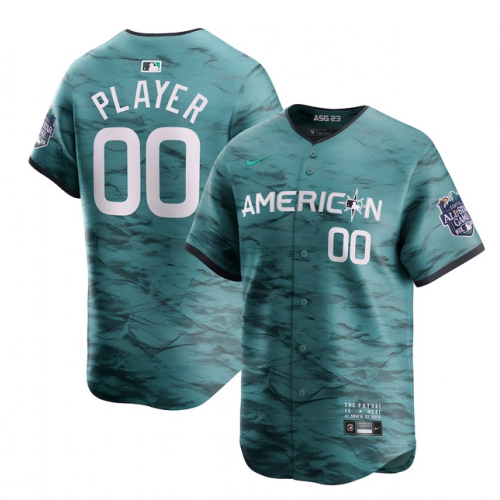 Men’s Houston Astros ACTIVE Player Custom Teal 2023 All-star Cool Base Stitched Baseball Jersey