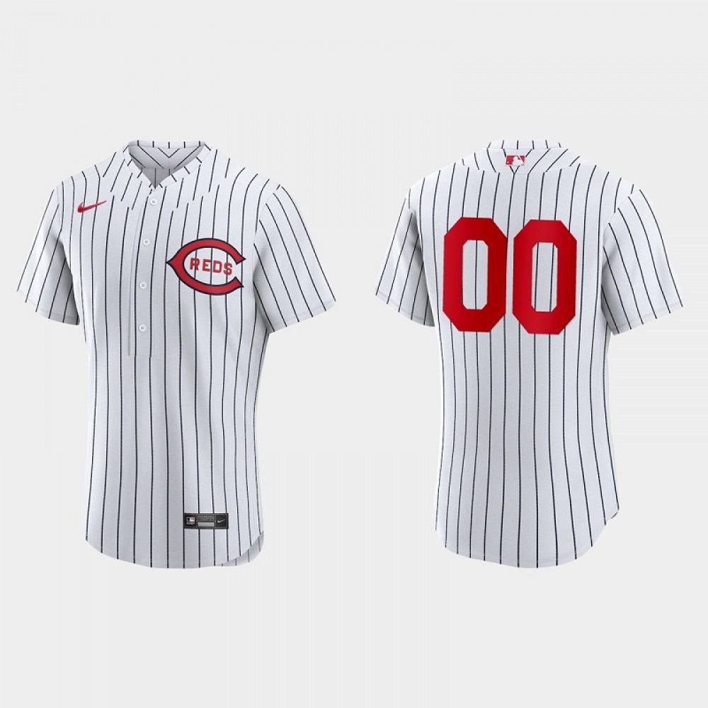 Men’s Cincinnati Reds ACTIVE Player Custom 2022 White Field of Dreams Stitched Baseball Jersey
