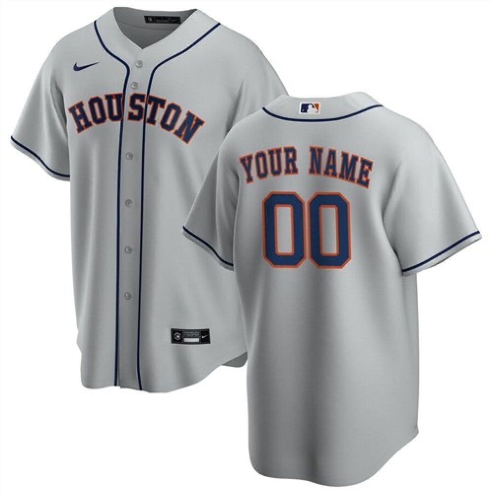 Men’s Houston Astros Customized Stitched MLB Jersey