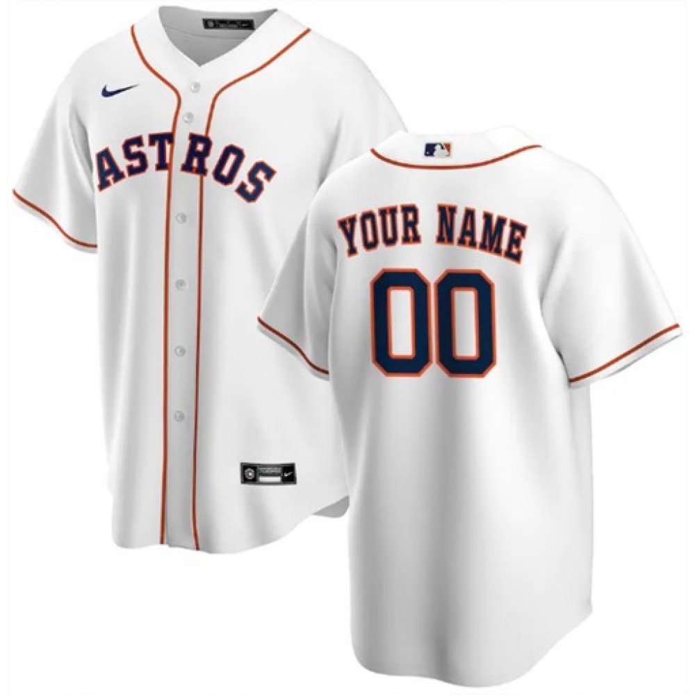 Men’s Houston Astros Customized Stitched MLB Jersey