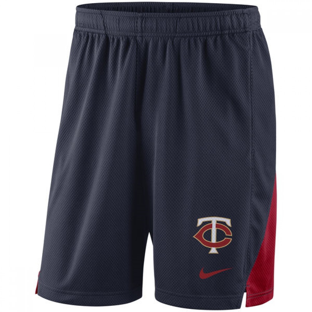 Men’s Minnesota Twins Navy Franchise Performance Shorts