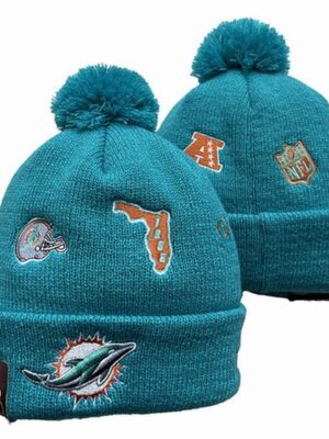 Miami Dolphins Knit Hat