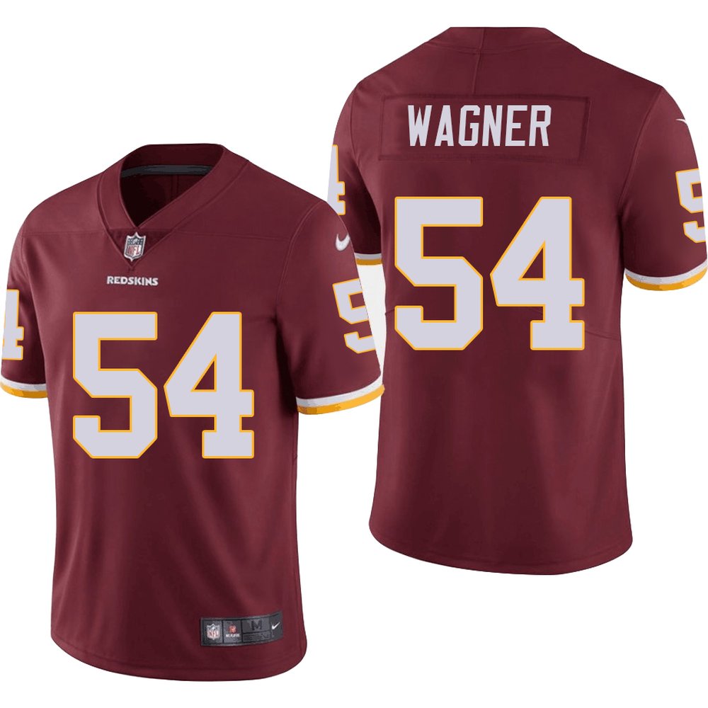 Men’s Washington Commanders #54 Bobby Wagner Burgundy Vapor Stitched Football Jersey