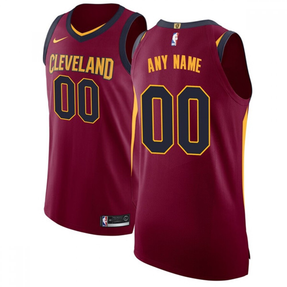 Men’s Cleveland Cavaliers Red Customized Stitched NBA Jersey