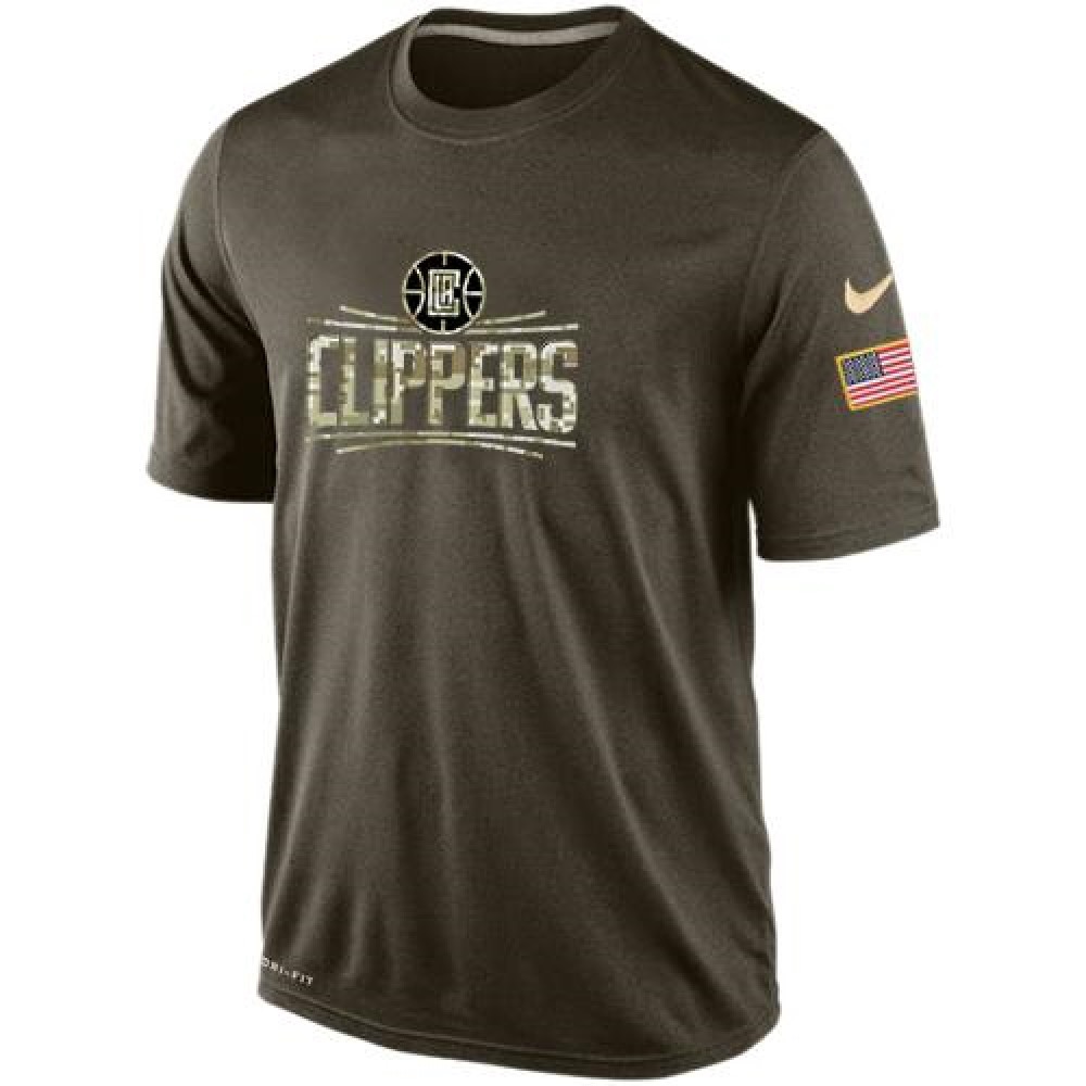 Men’s Los Angeles Clippers Salute To Service Dri-FIT T-Shirt