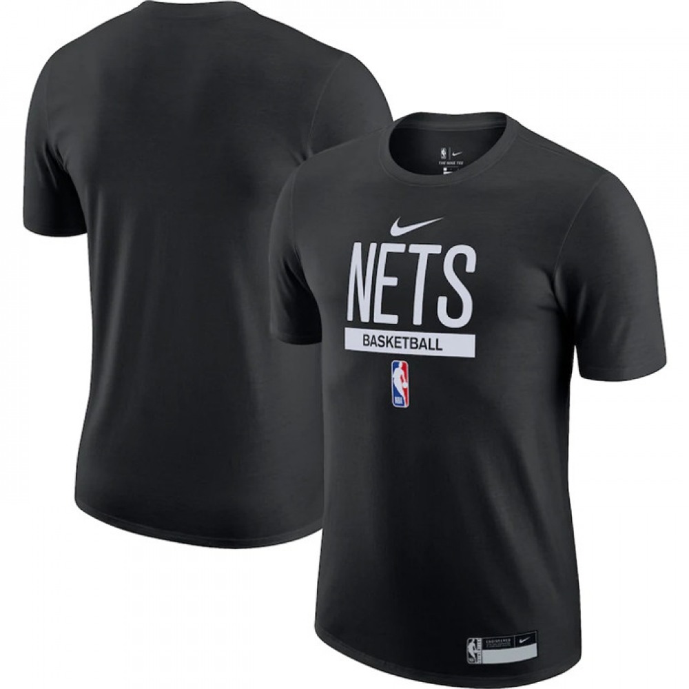 Men’s Brooklyn Nets Black 2022/23 Legend On-Court Practice Performance T-Shirt