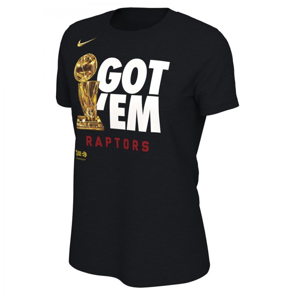 Women’s Toronto Raptors Black 2019 NBA Finals Champions Celebration Parade T-Shirt
