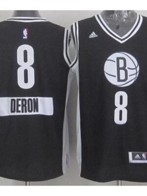 Nets #8 Deron Williams Black 2014-15 Christmas Day Stitched NBA Jersey
