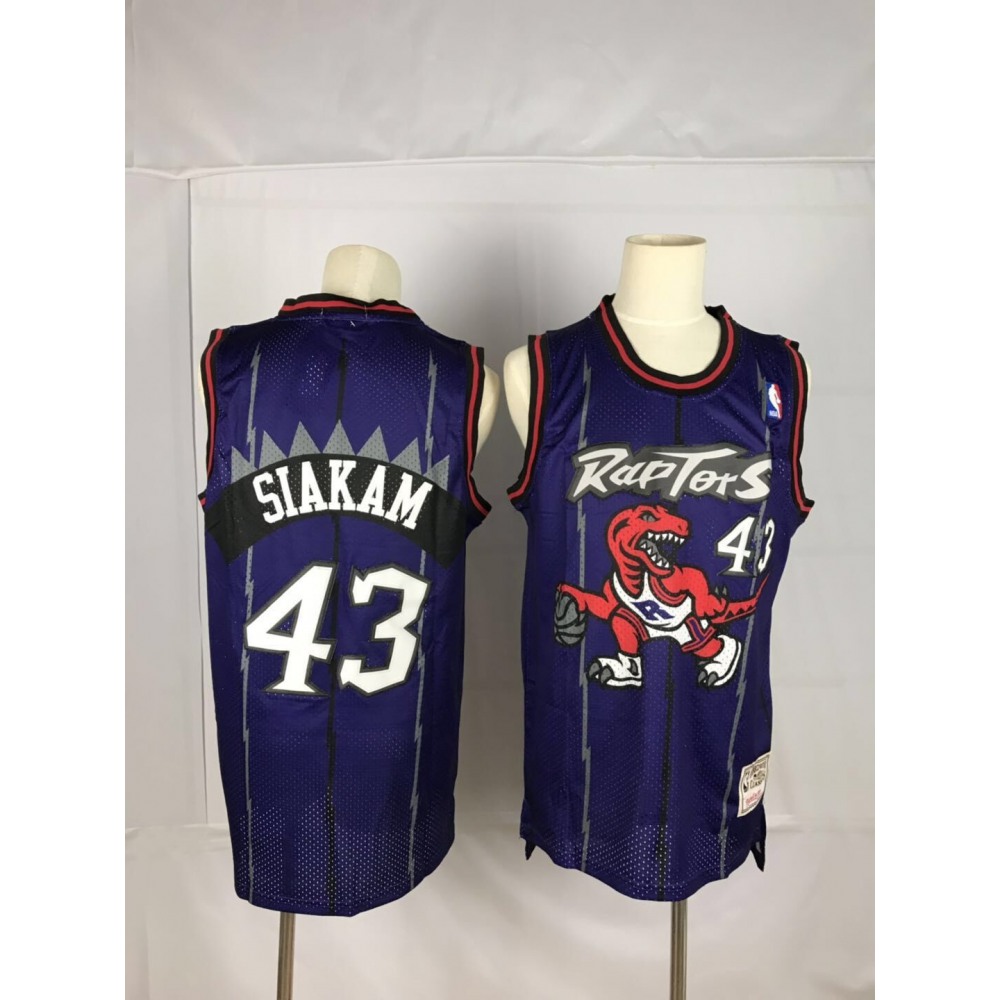 Men’s Toronto Raptors #43 Pascal Siakam Blue Swingman Stitched NBA Jersey