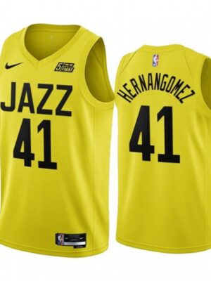 Men's Utah Jazz #41 Juancho Hernang
