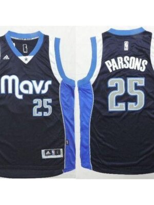 Revolution 30 Mavericks #25 Chandler Parsons Navy Blue Stitched NBA Jersey
