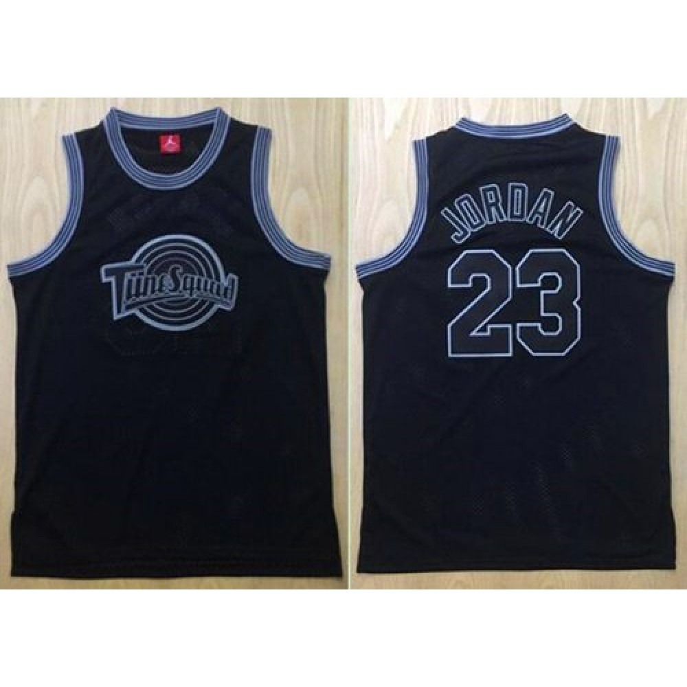 Space Jam Tune Squad #23 Michael Jordan Black Stitched Basketball Jersey