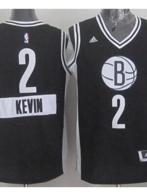 Nets #2 Kevin Garnett Black 2014-15 Christmas Day Stitched NBA Jersey