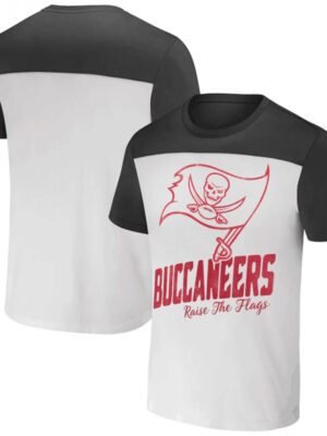Men's Tampa Bay Buccaneers Cream/Pewter x Darius Rucker Collection Colorblocked T-Shirt