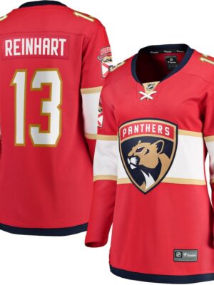 Women's Florida Panthers #13 Sam Reinhart Red Player Jersey