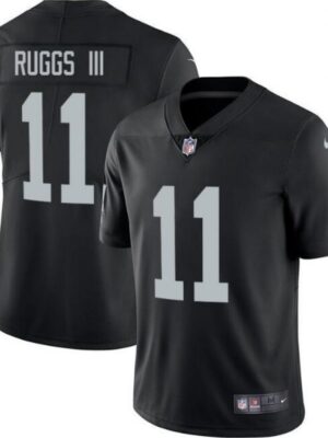 Youth Oakland Raiders #11 Henry Ruggs III Black Vapor Untouchable Limited Stitched Jersey
